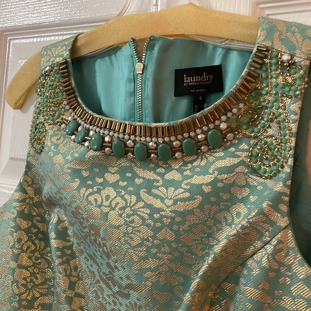 Laundry Baby Blue Mini Dress